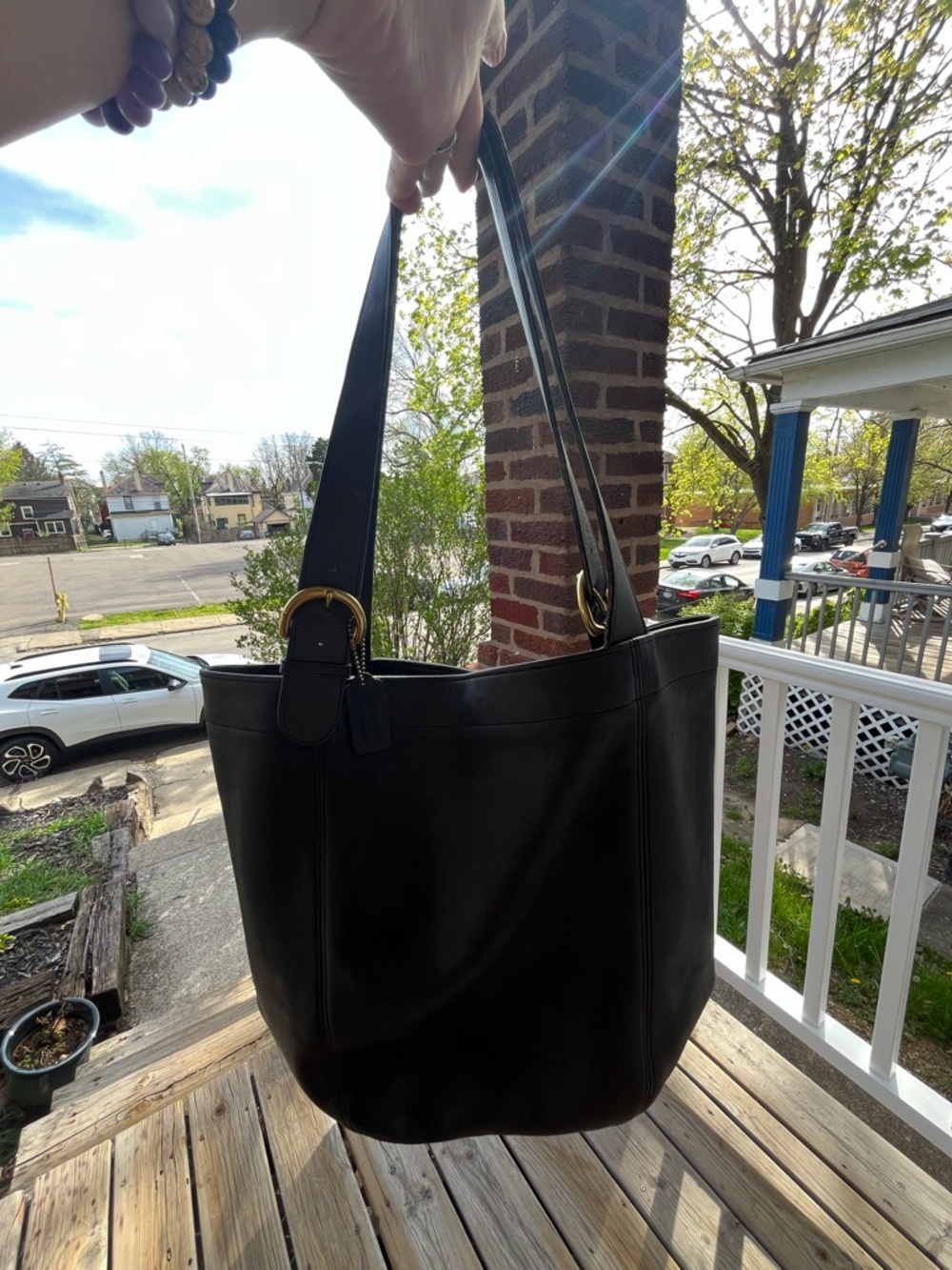 Vintage Coach 4082 Soho Duffle XL in Dark Brown - Picture 11 of 11